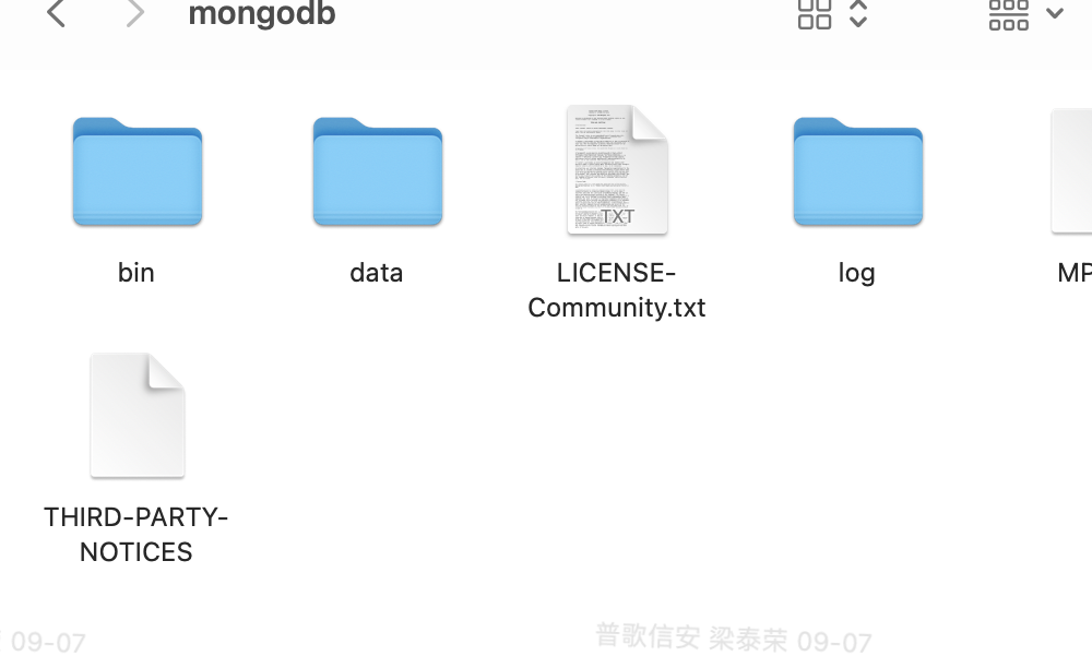 Mongodb安装（mac版）