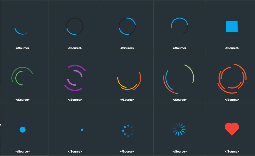 2023 网站loading加载动画源码