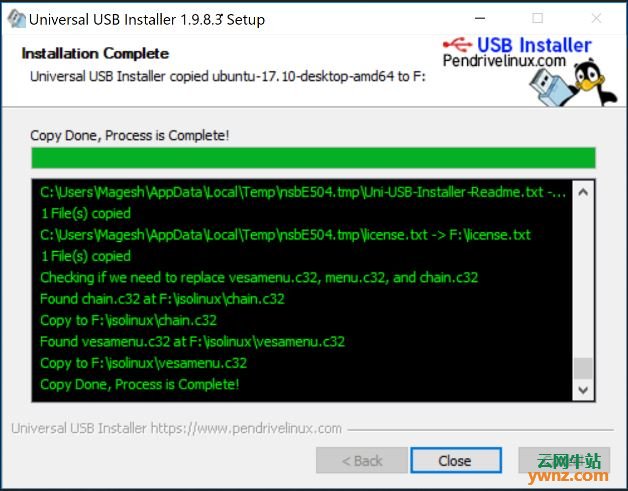 pen drive linux's usb 安装器,用Universal USB Installer在Win7、10系统中创建启动Linux USB盘...