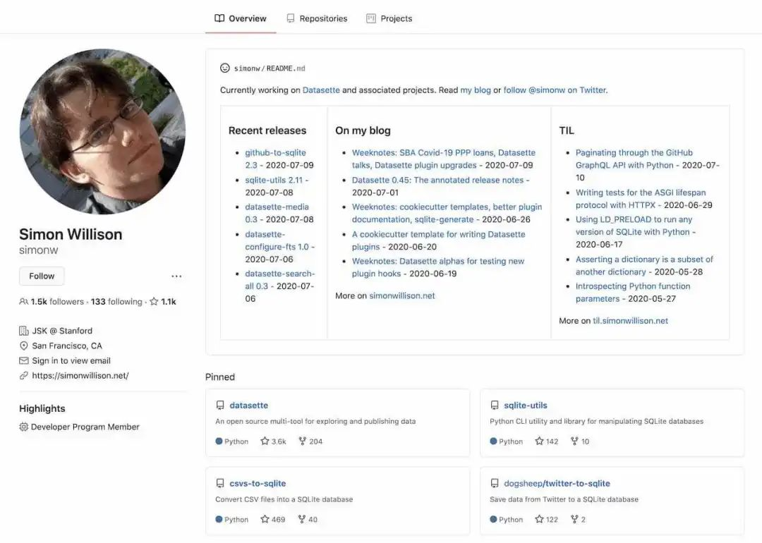 我发现了 github 的一个隐藏功能