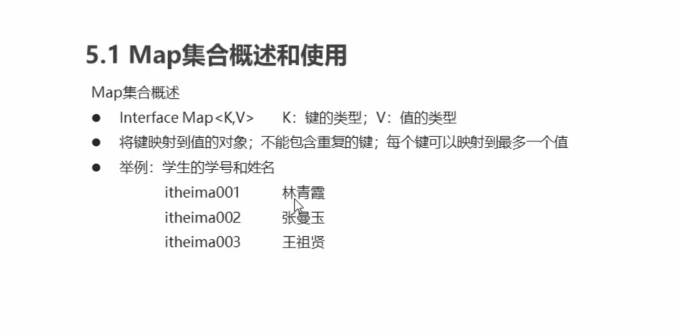 Map集合概述及使用