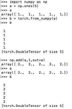 超简单！pytorch入门教程：Tensor