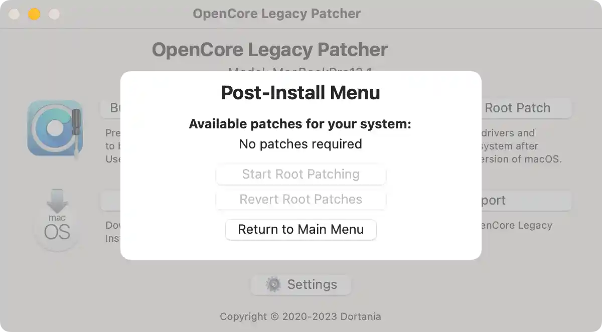  在不受支持的 Mac 上安装 macOS Sequoia (OpenCore Legacy Patcher v2.0.1)