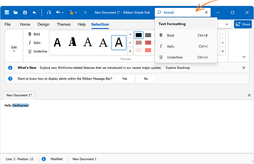 DevExpress WinForms v24.1产品图集