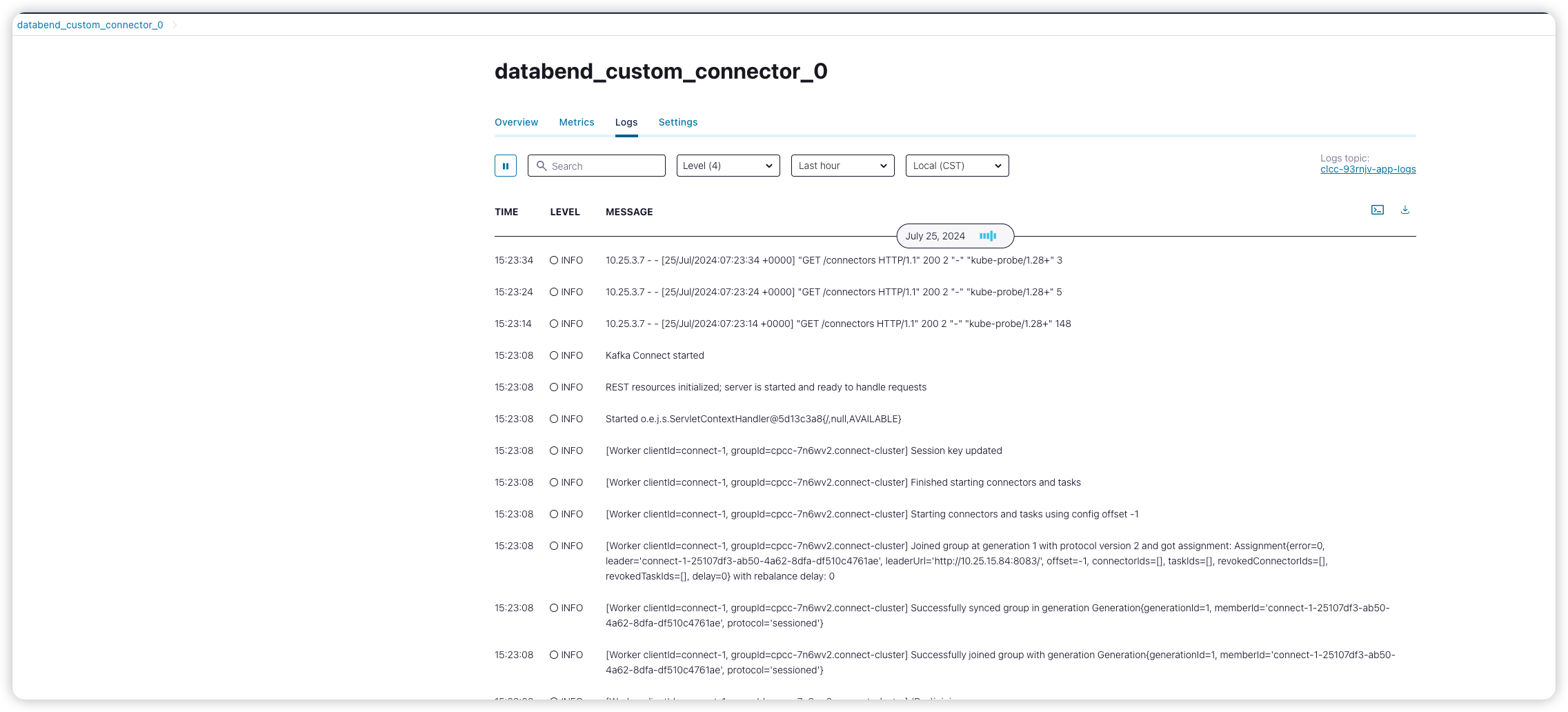 在 Confluent Cloud 上使用 Databend Kafka Connect 构建实时数据流同步_Cloud_11