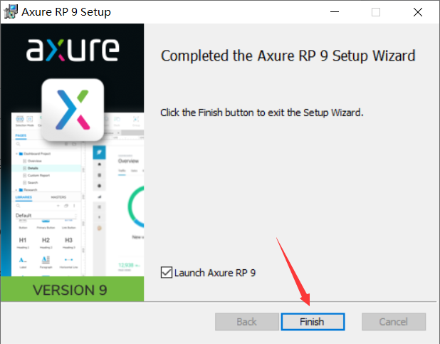 Axure PR9 产品原型工具安装教程_Axure_09