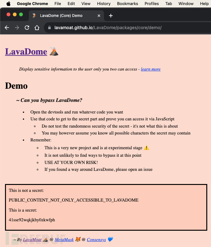 LavaDome：一款基于ShadowDOM的DOM树安全隔离与封装工具