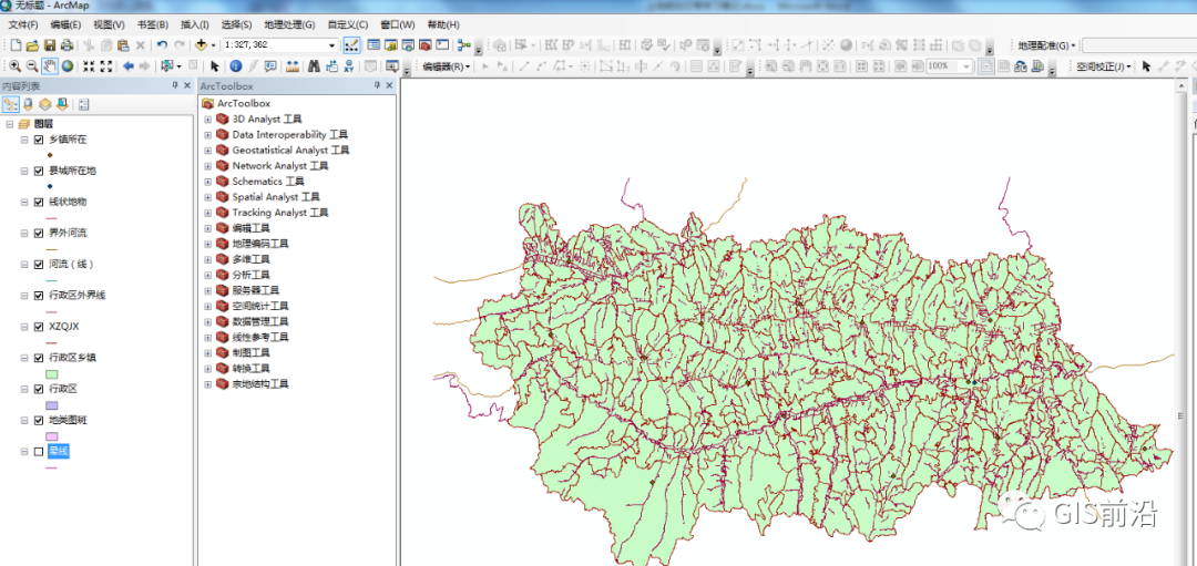 圖例放在圖的外面_用arcgis製圖土地利用現狀圖