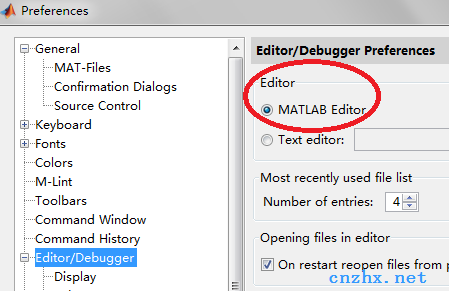 matlab m文件打开方式,matlab中如何把m文件默认打开方式设成editor | 学步园