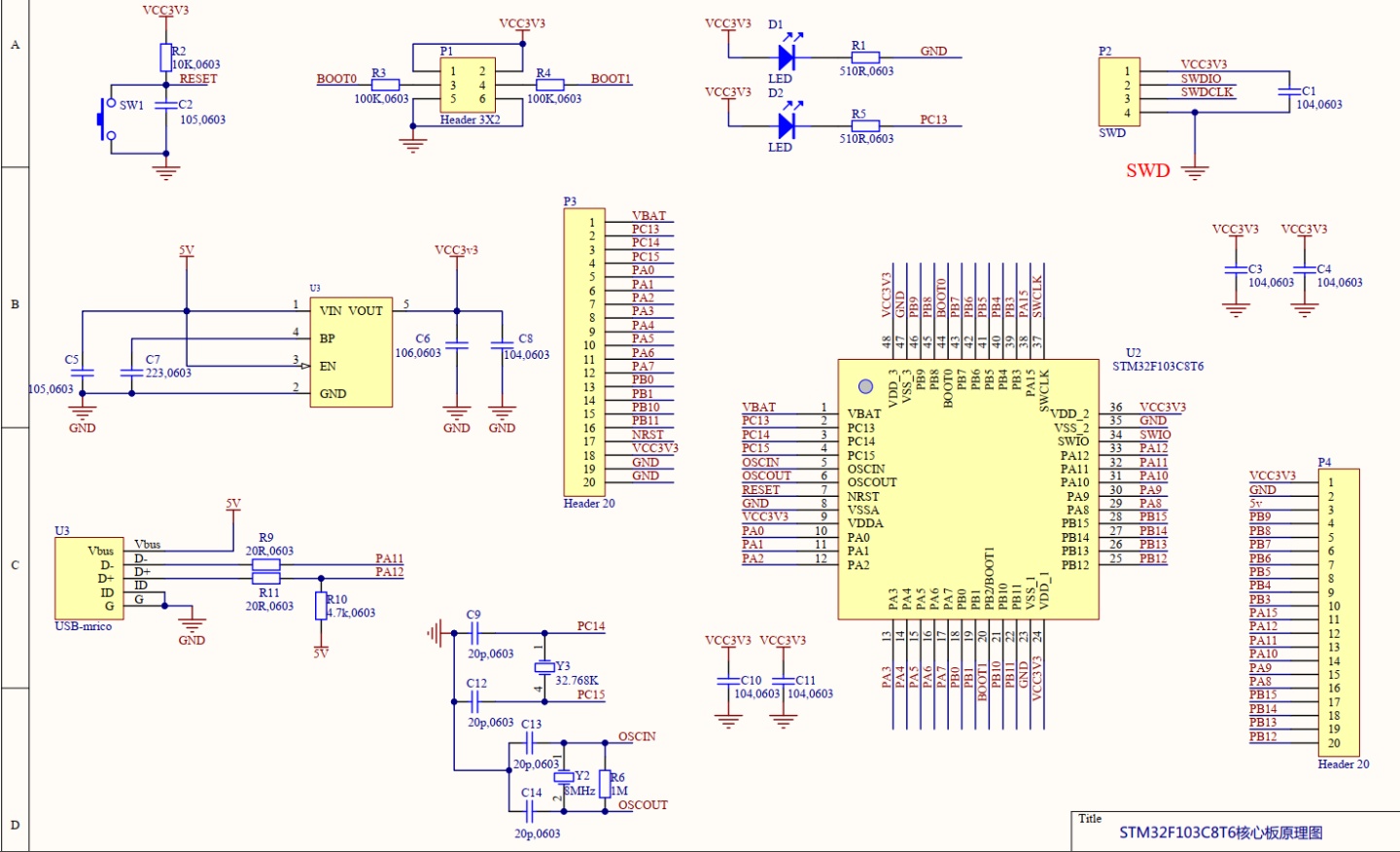 iic通信原理stm32stm32最小系统及电路基本原理