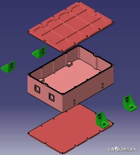 箱体图模块化控制器箱体设计实例01