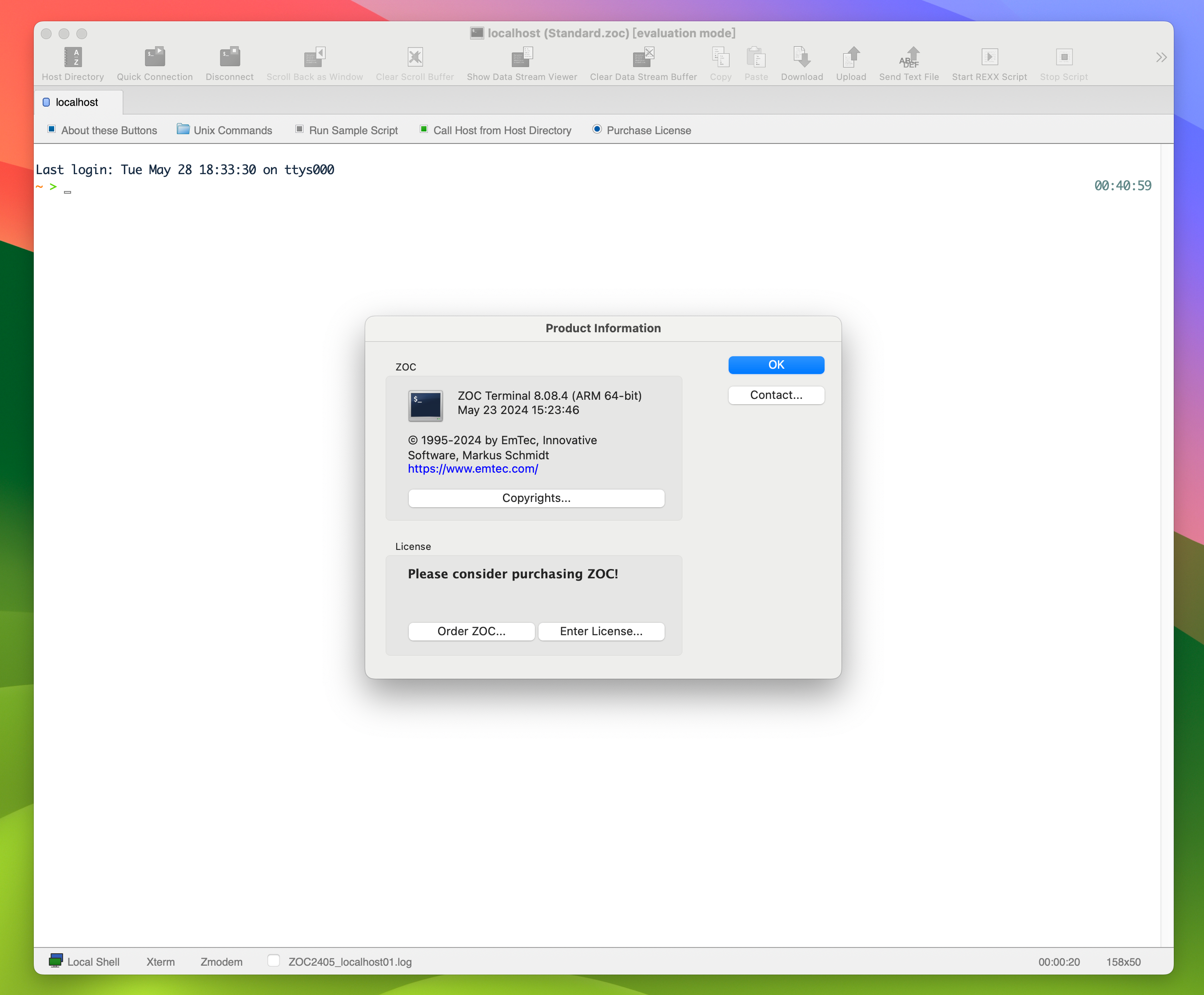 ZOC8 for Mac v8.08.4 终端仿真器软件 免激活下载-1