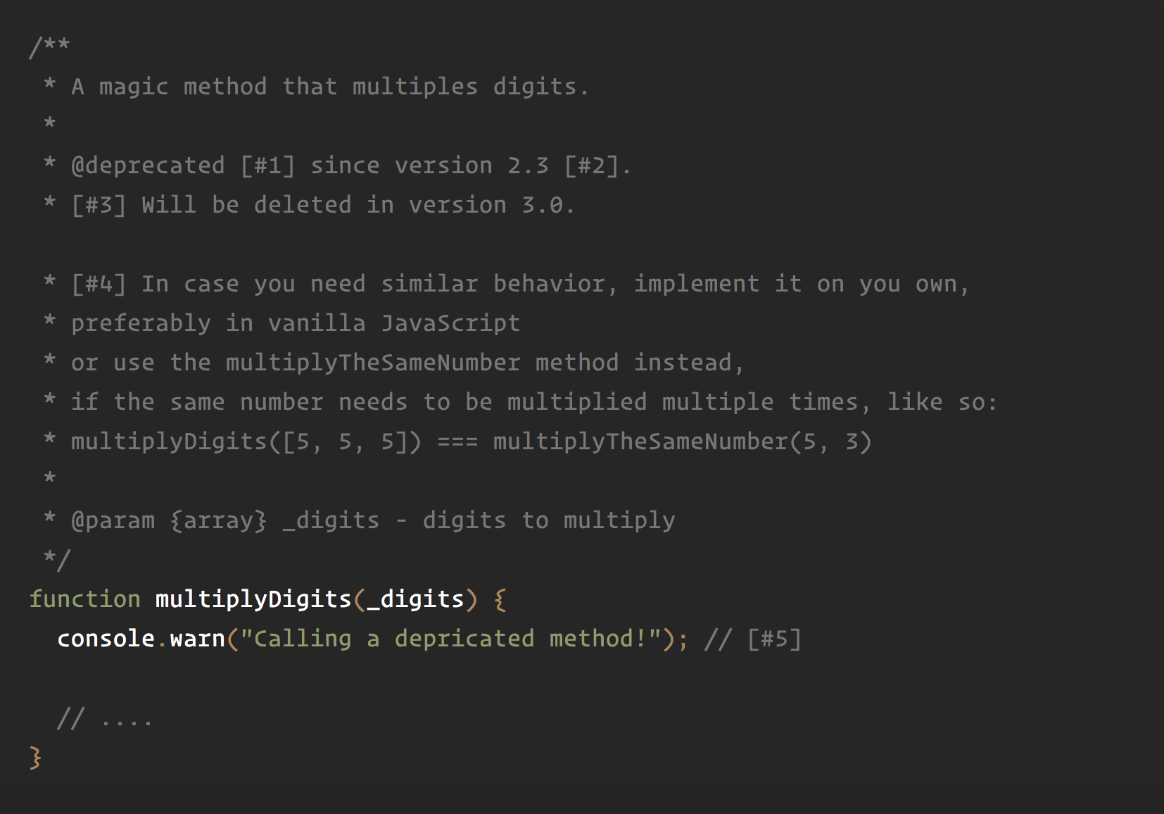 在JavaScript中弃用代码的方法_早上起来要吃饭的博客-CSDN博客