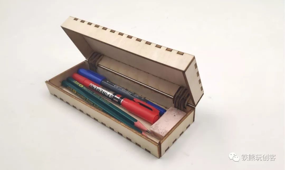 铅笔盒的制作方法过程图片
