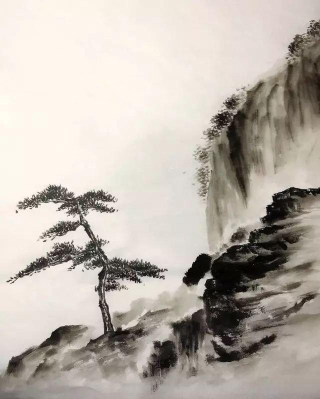 正方体最快最简单画山水画如何画最简单的道理一看就明白