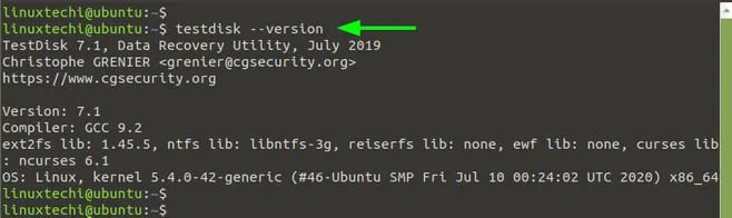 testdisk-version-linux