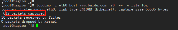 linux下tcpdump抓包实例