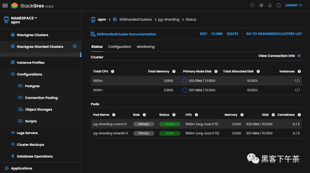 StackGres 1.6，可私有部署的云原生数据库中间件平台工程