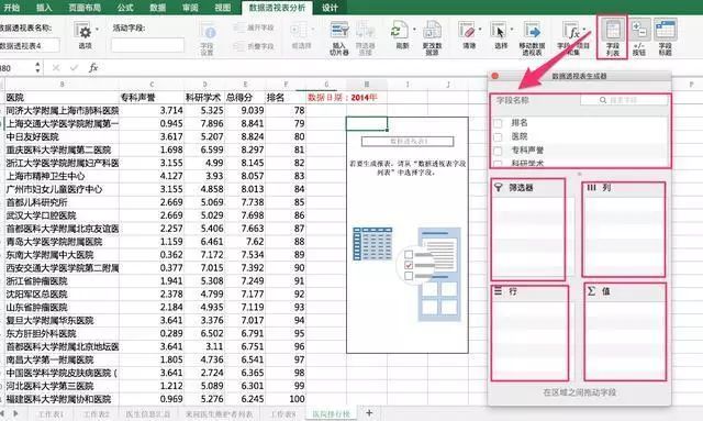 表 合併字段_實戰:6步搞定excel數據透視表!