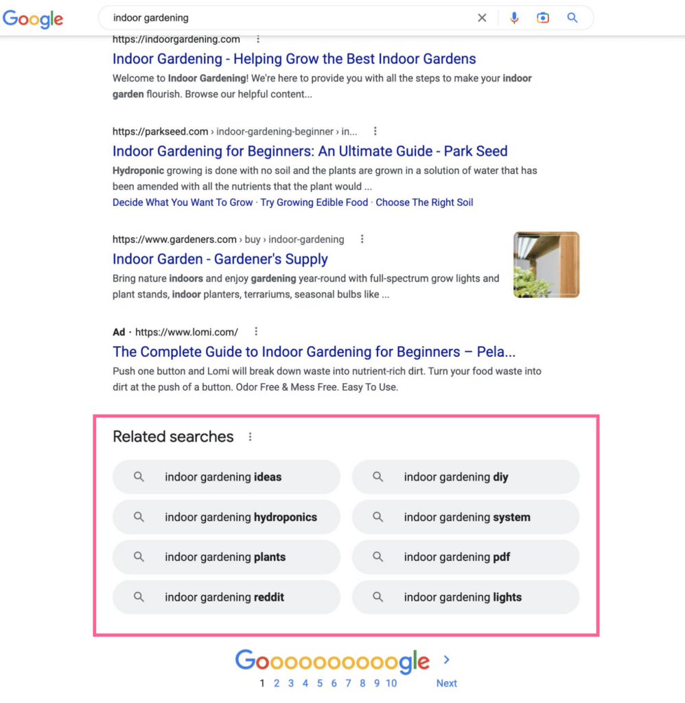 indoor gardening search term related searches