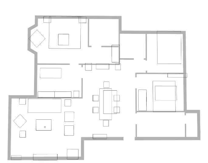 家装设计师福音！HouseCrafter，一键将房子的平面图转成完整的3D室内场景！_计算机视觉