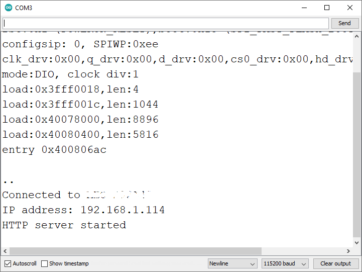 Async ElegantOTA 获取 ESP IP 地址串行监视器