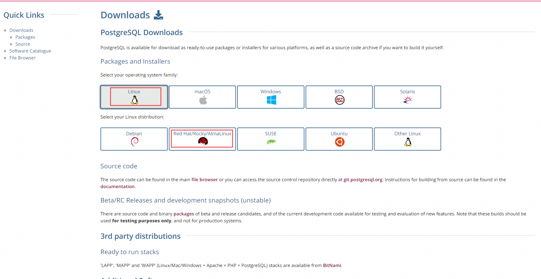 PostgreSQL YUM安装