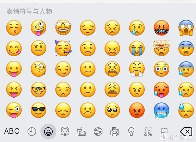 苹果emoji表情含义图片