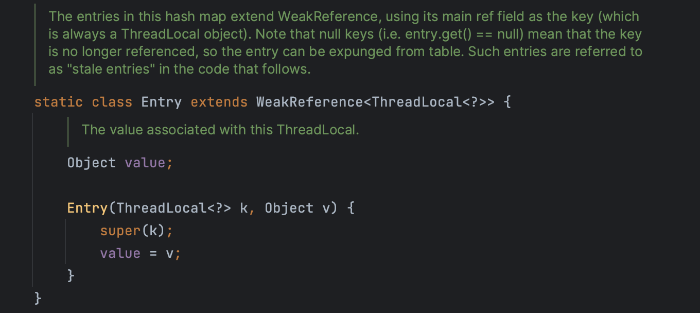 ThreadLocal知识点总结