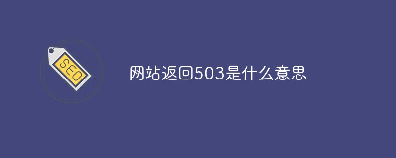 php返回503,网站返回503是什么意思