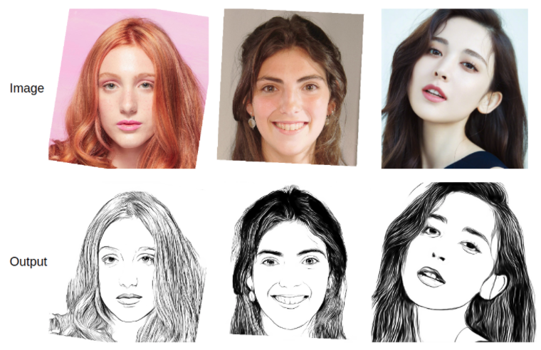 com/nathanua/u-2-net 最近，研究者又将其应用于人脸肖像画的