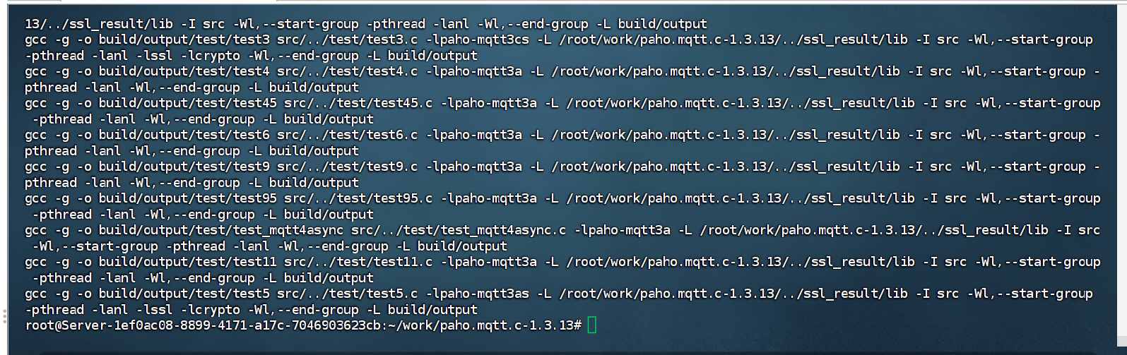 Linux下编译Eclipse Paho库采用MQTT协议连接MQTT服务器