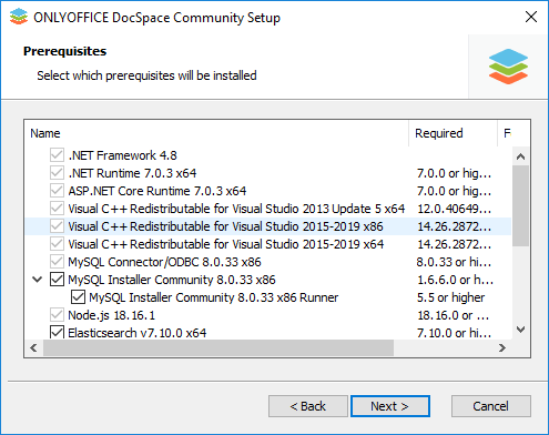 如何在 Windows 上安装 ONLYOFFICE 协作空间社区版