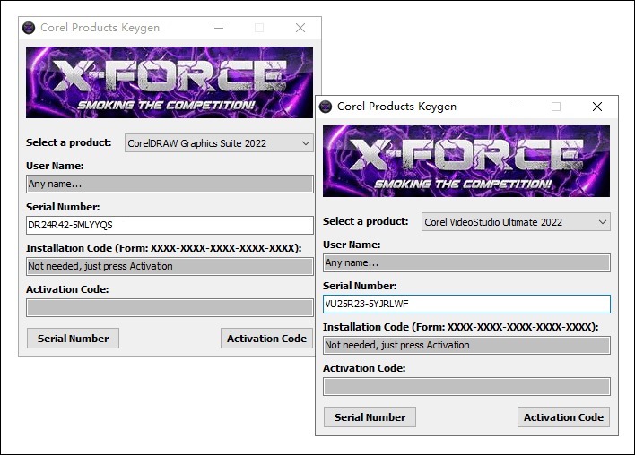 Corel产品注册机Corel All Products Universal KeyGen 2024 XFORCE 最新版下载