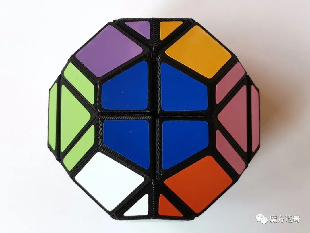 魔方模拟器设计打印二十二面恐龙魔方22sideddino