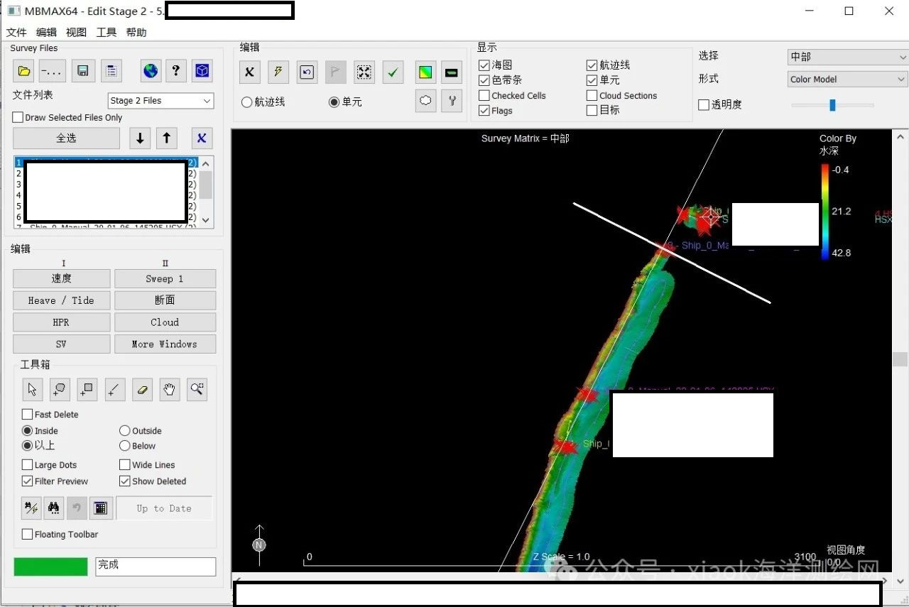 公众号答疑集锦（4月）之IE，二维声纳，hypack处理内河多波束