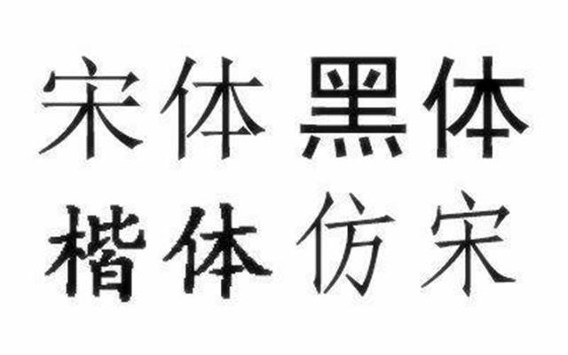 工程图字体宋体仿宋_曾在中国辉煌一时的“仿宋体”，为什么现今很少有人用了？...