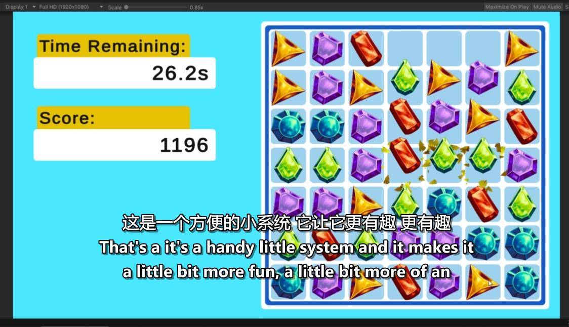 学会在Unity中创建一个Match-3益智游戏 Learn To Create a Match-3 Puzzle Game in Unity Unity-第4张