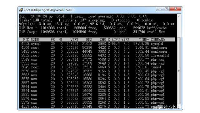 服务器运行堵塞 负载%100,小白站长如何快速了解网站服务器的运行状况