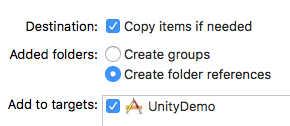 Create folder references