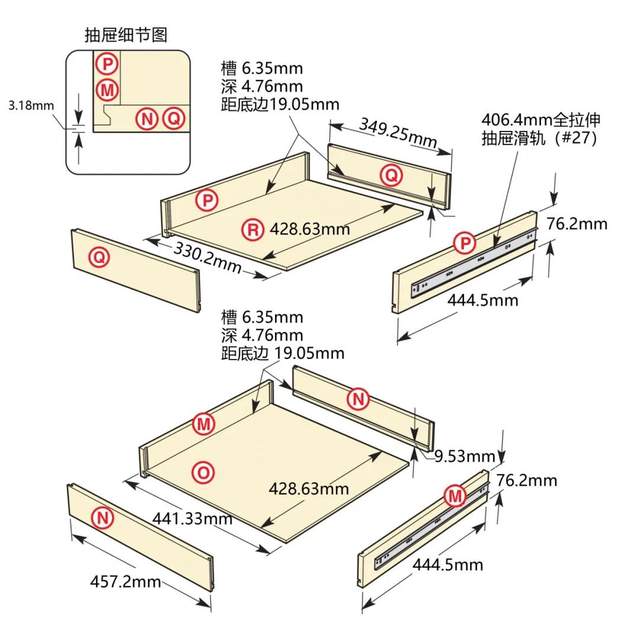 c   平滑移动_3步打造可移动的夹具收纳架,木友最爱!「附图纸」
