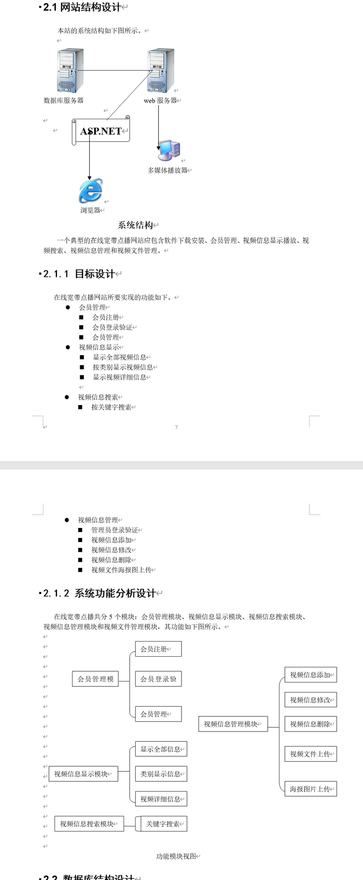 ASP.NET+ACCES视频点播系统设计