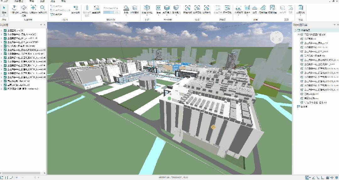 bim模型浏览器沉浸式体验电力化工多行业bim模型让你的模型动起来
