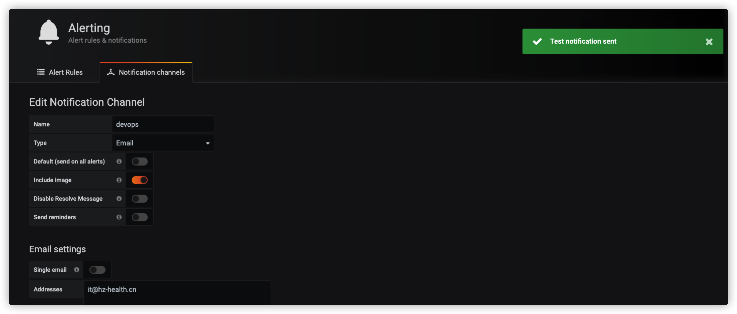 [问题已处理]alertmanager报错550 Mailbox unavailable or access denied_send