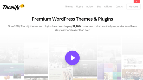 Themify - Successful WordPress theme and plugin Business