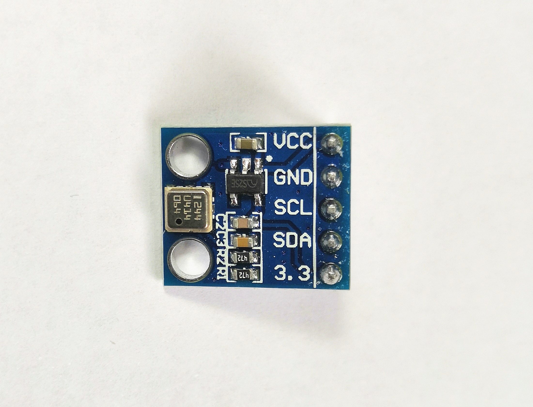 树莓派基础实验30bmp180气压传感器实验