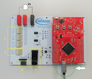 OTP Programmer board