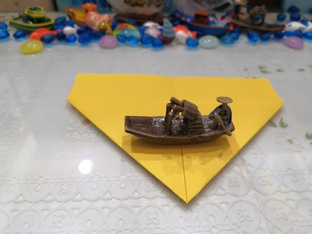 python一张纸折叠到珠峰高度小船的折叠方法儿时折叠的小船一起回到