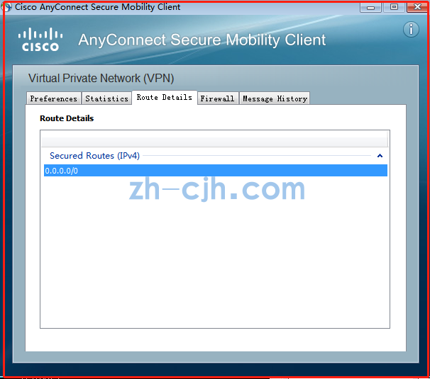 思科ASA：思科ASA的SSLVPN配置（厚客户端AnyConnectVPN，网络层模型，会产生虚拟网卡）配置隧道分离splittunnel