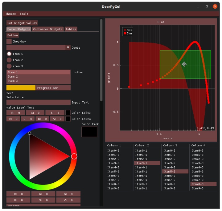 python的gui图形界面工具大全